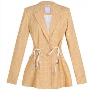 C/MEO COLLECTIVE Hopes Up button front blazer